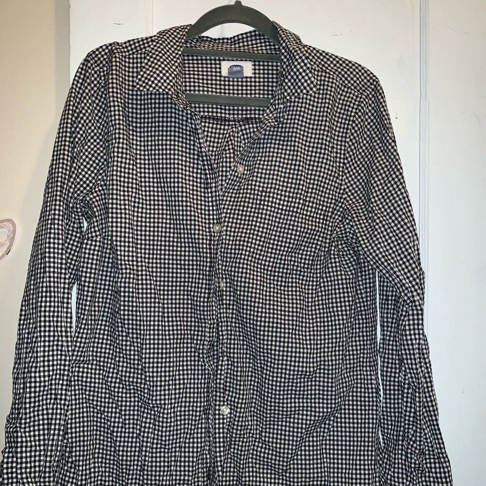 Plaid Button-Up